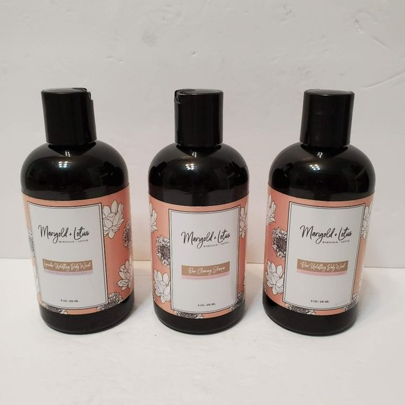 Marigold + Lotus Rose Uplifting Body Wash, 8 oz, Sealed NEW - Picture 4 of 4